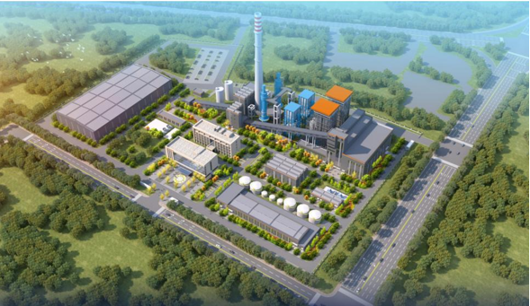 濟陽50MW背壓機組熱電聯產項目（熱電廠）